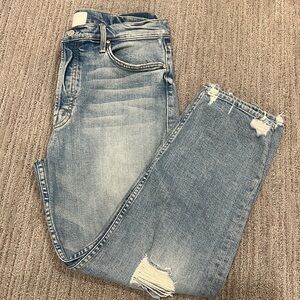 MOTHER the tomcat - distressed jeans